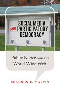 Buch Cover Social Media and Participatory Democracy