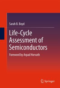 Buch Cover Life-Cycle Assessment of Semiconductors