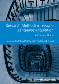 Buch Cover Research Methods in Second Language Acquisition