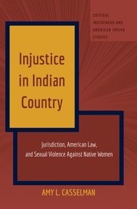 Buch Cover Injustice in Indian Country