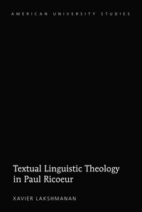 Buch Cover Textual Linguistic Theology in Paul Ricœur