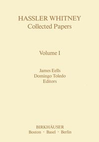 Buch Cover Hassler Whitney Collected Papers Volume I
