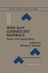 Buch Cover Wide-Gap Luminescent Materials: Theory and Applications