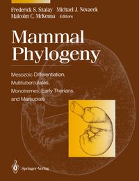 Buch Cover Mammal Phylogeny
