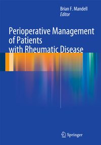 Buch Cover Perioperative Management of Patients with Rheumatic Disease