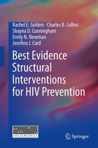 Buch Cover Best Evidence Structural Interventions for HIV Prevention
