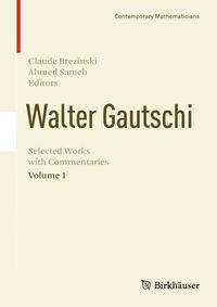 Buch Cover Walter Gautschi, Volume 1