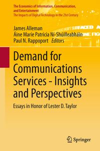 Buch Cover Demand for Communications Services – Insights and Perspectives