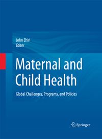 Buch Cover Maternal and Child Health