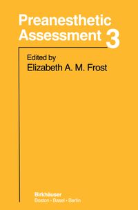 Buch Cover Preanesthetic Assessment 3