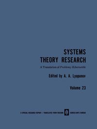 Buch Cover Systems Theory Research
