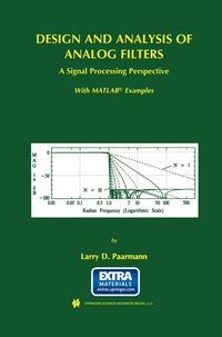 Buch Cover Design and Analysis of Analog Filters