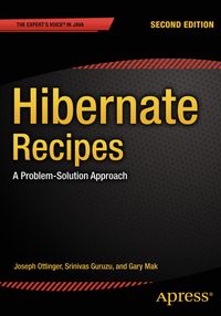 Buch Cover Hibernate Recipes