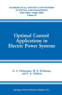 Buch Cover Optimal Control Applications in Electric Power Systems