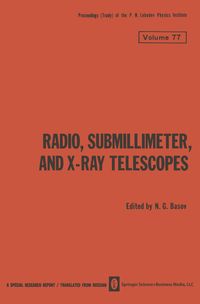 Buch Cover Radio, Submillimeter, and X-Ray Telescopes