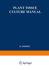Buch Cover Plant Tissue Culture Manual