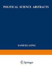 Buch Cover Political Science Abstracts