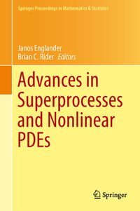 Buch Cover Advances in Superprocesses and Nonlinear PDEs