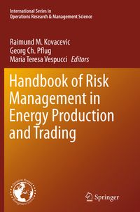 Buch Cover Handbook of Risk Management in Energy Production and Trading