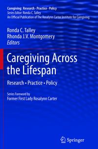 Buch Cover Caregiving Across the Lifespan