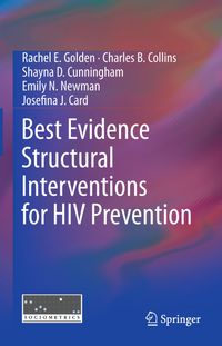Buch Cover Best Evidence Structural Interventions for HIV Prevention