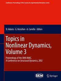 Buch Cover Topics in Nonlinear Dynamics, Volume 3