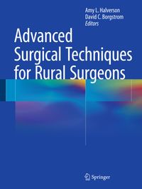 Buch Cover Advanced Surgical Techniques for Rural Surgeons