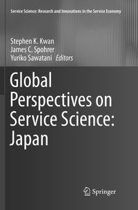 Buch Cover Global Perspectives on Service Science: Japan