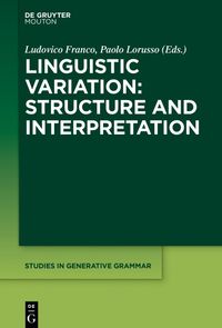 Buch Cover Linguistic Variation: Structure and Interpretation