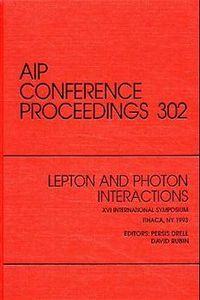 Buch Cover Lepton and Photon Interactions
