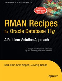 Buch Cover RMAN Recipes for Oracle Database 11g