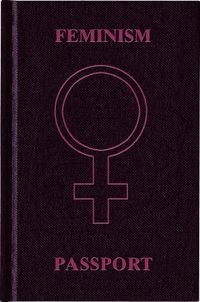 Buch Cover Passport Journal Feminism