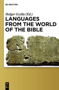 Buch Cover Languages from the World of the Bible