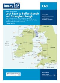 Buch Cover C69 Loch Ryan to Belfast Lough and Strangford Lough, Imray Chart