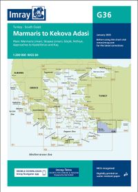 Buch Cover G36 Marmaris to Kekova Adasi, Imray Chart