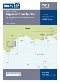 Buch Cover Y41L, Laminated, Teignmouth and Tor Bay (Small Format), Imray Chart