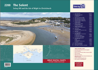 Buch Cover 2200 The Solent, Imray Chart Pack