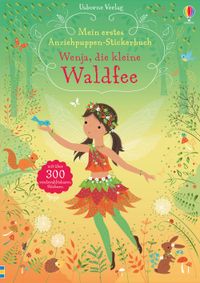Buch Cover Mein erstes Anziehpuppen-Stickerbuch: Wenja, die kleine Waldfee