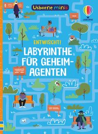 Buch Cover Usborne Minis: Entwischt! Labyrinthe für Geheimagenten