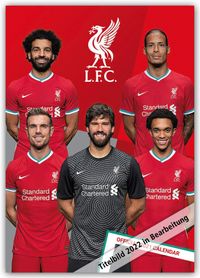 Buch Cover Liverpool FC 2022 - A3-Posterkalender