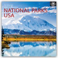 Buch Cover National Parks USA 2027 – 16-Monatskalender