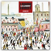 Buch Cover L. S. Lowry 2026 – Original Flame Tree Publishing-Kalender [Kalender]