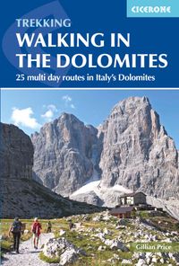 Buch Cover Walking in the Dolomites