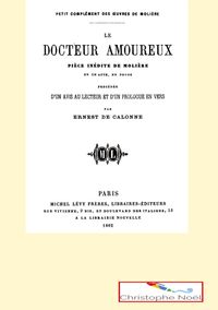 Buch Cover Le docteur amoureux