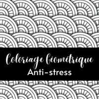 Buch Cover Coloriage Géométrique Anti-Stress