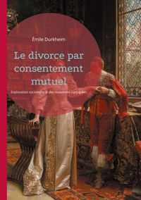 Buch Cover Le divorce par consentement mutuel