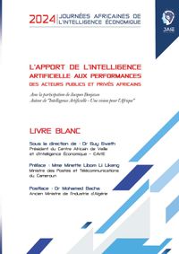 Buch Cover L'apport de l'intelligence artificielle aux performances des acteurs publics et privés africains