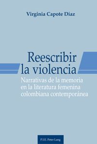 Buch Cover Reescribir la violencia