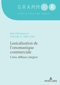 Buch Cover Lexicalisation de l'onomastique commerciale