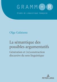 Buch Cover La sémantique des possibles argumentatifs